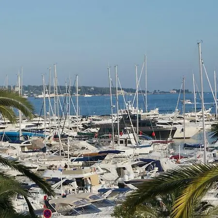 Daire Studio Vue Mer Golfe Juan Centre Ville